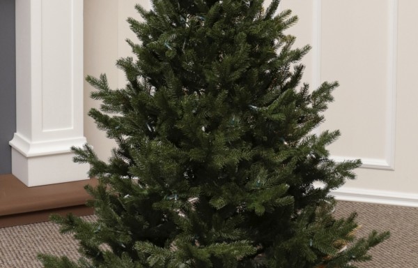 Full Spritzgussnadeln-Künstlicher Tannenbaum 155 cm-Sherwood Spruce