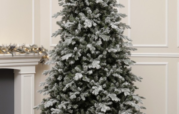 Künstlicher Weihnachtsbaum mit schnee 305 cm-White Angel 
