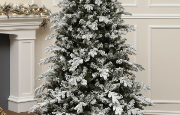 Künstlicher Weihnachtsbaum mit schnee 230 cm-White Angel 