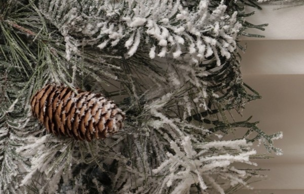 Zasnežená vianočná girlanda Full 3D-270 cm-Winter Dream