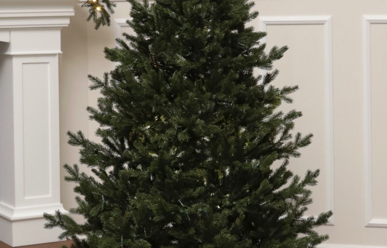 Full Spritzgussnadeln Künstlicher Tannenbaum 185 cm-Sherwood Spruce