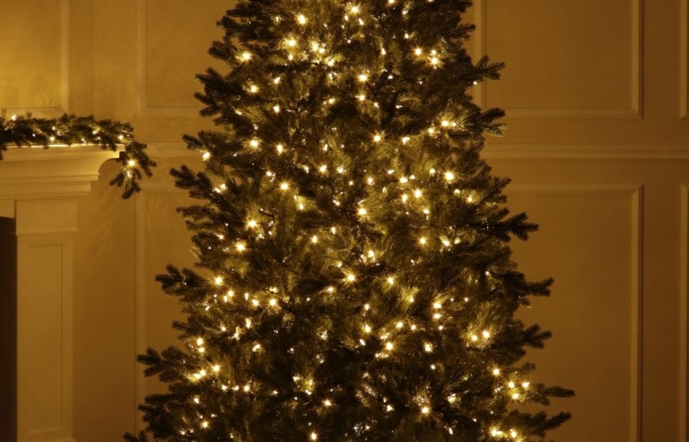 100% Spritzgussnadeln Künstlicher Weihnachtsbaum 750 LED-260 cm-Rocky Mountain