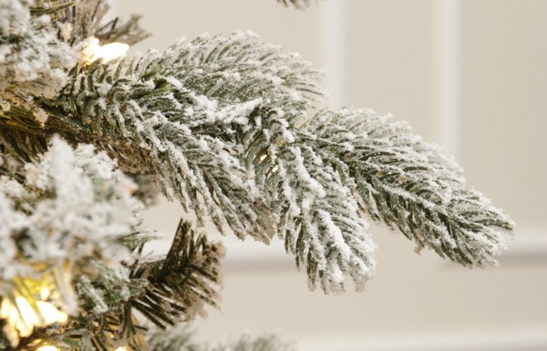 Künstlicher Tannenbaum mit schnee 800 LED-260 cm-White Angel 
