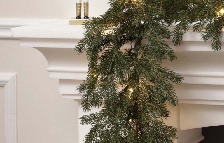 Weihnachtsgirlande Full PE-50 LED-270 cm-Rocky Mountain