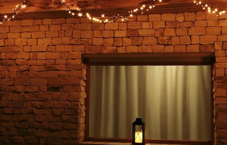 Weihnachtsbeleuchtung mit Lichterkette für Außen - 550 LED-11 m